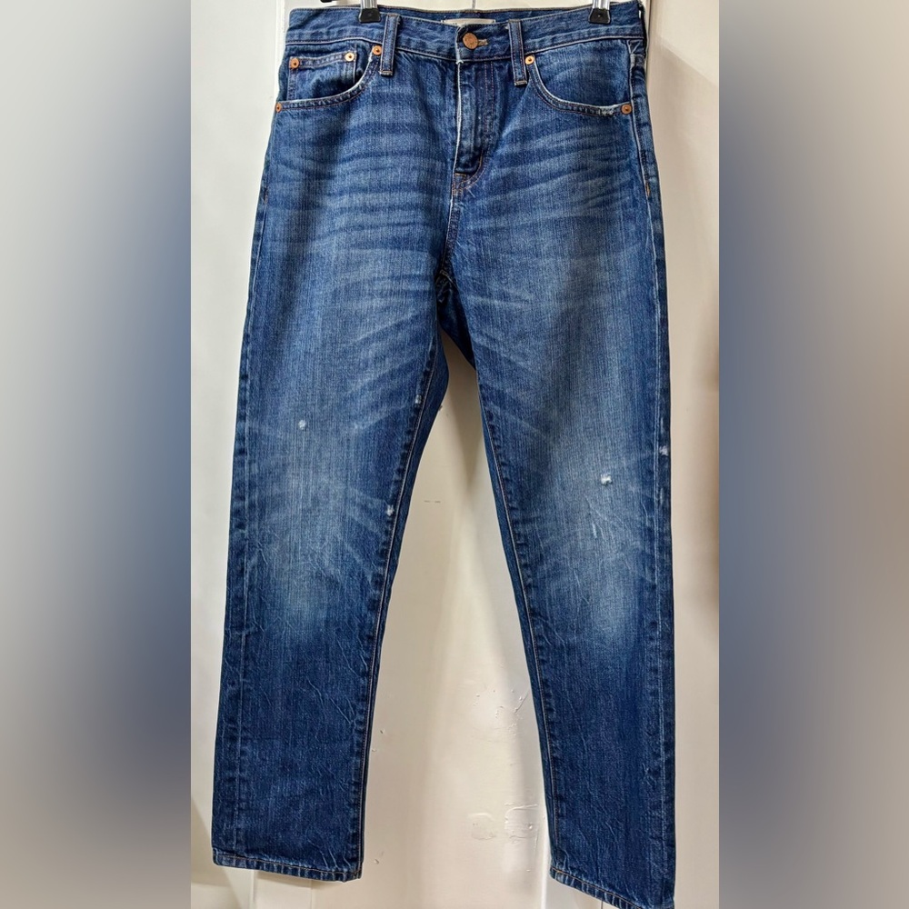 Madewell Women's Straight Blue Jeans